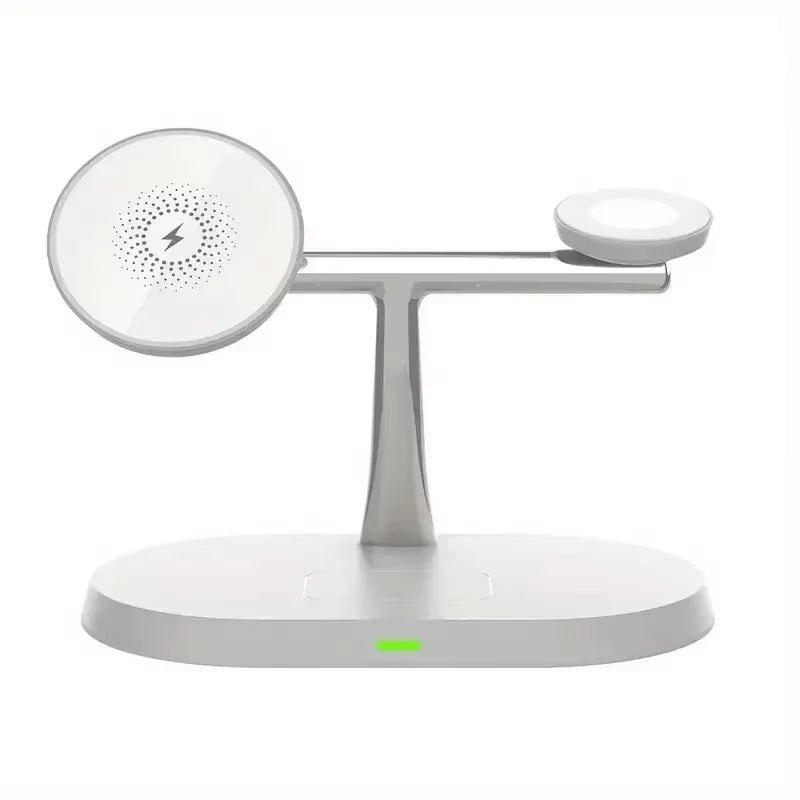 100W Magnetic 3 in 1 Wireless Charger Stand for Iphone, Apple Watch, and Airpods