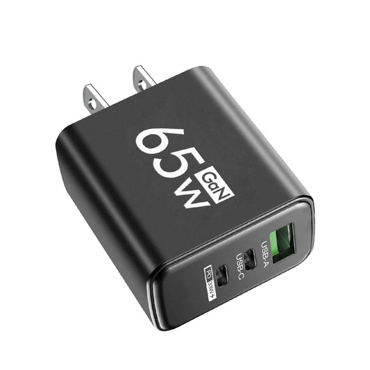 65W Gan USB Fast Charging Type C PD Charger